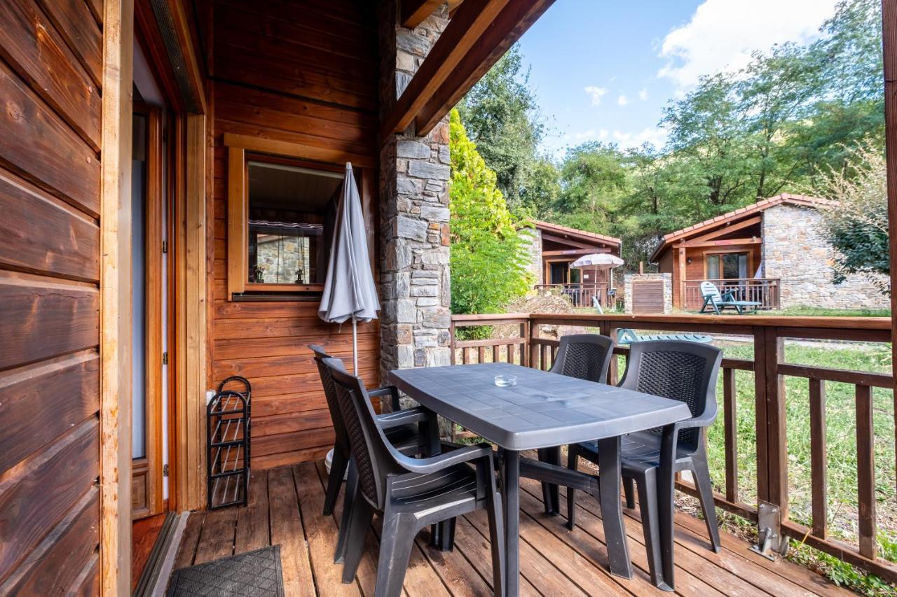 Mercus-Garrabet Le Hameau Du Comte De Foix - 11 Chalets En Ariege מראה חיצוני תמונה